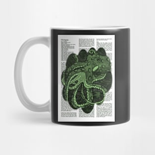 Octopus green Mug